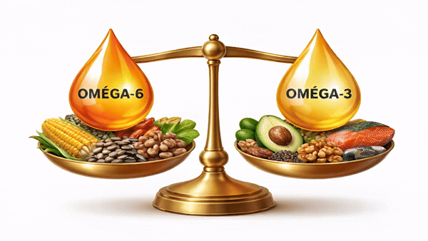 equilibre omega 6 et omega 3