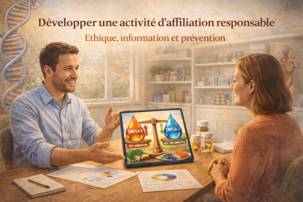Affiliation responsable et bien-être santé