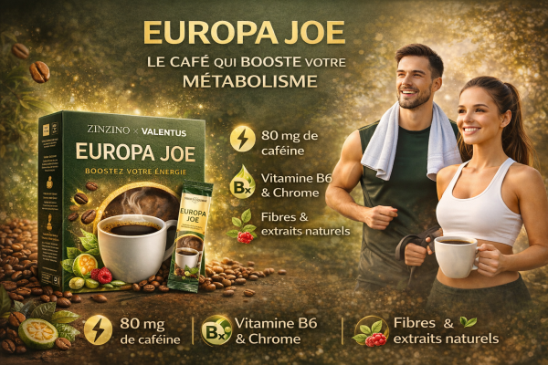 Café Europa Joe pour un métabolisme boosté