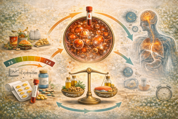 Relation entre inflammation et déséquilibre acido-basique