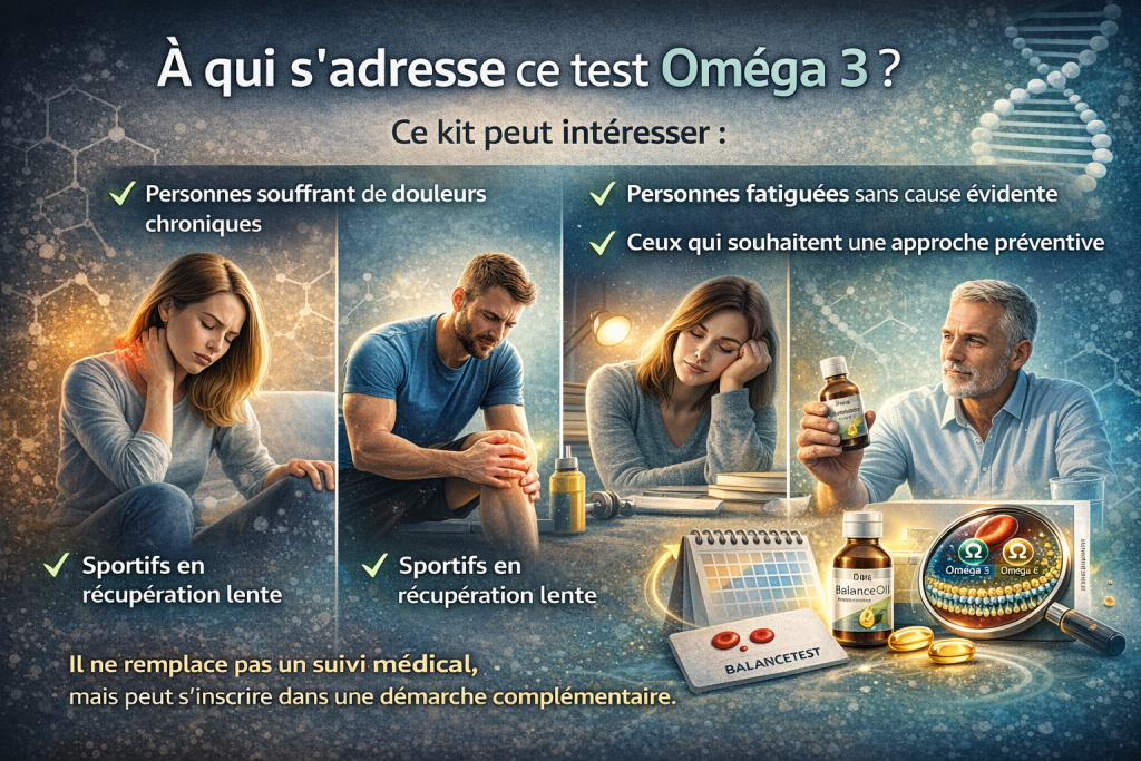 Test Oméga-3 : pour qui ?