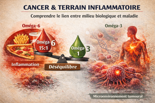 équilibre inflammatoire du corps et cancer