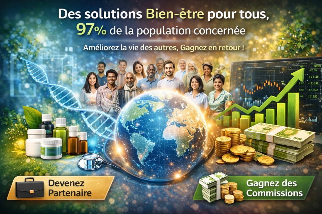 gagnez votre indépendance financière en aidant les autres dans le bien être