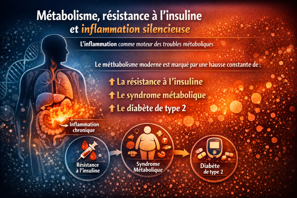 inflammation silencieuse syndrome métabolique