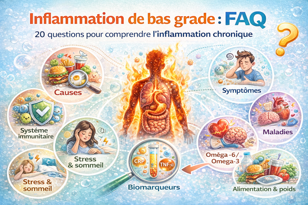 Inflammation de bas grade et ses causes