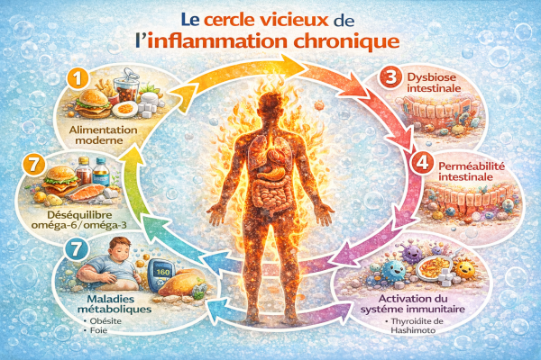 Le cycle de l'inflammation chronique