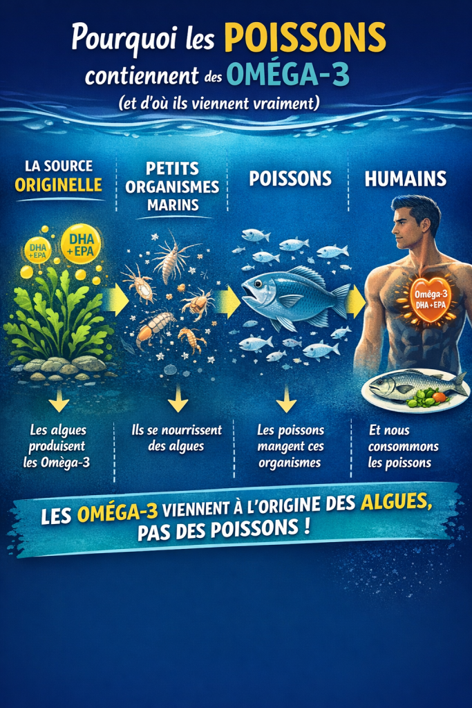 L'origine des oméga-3 expliqué