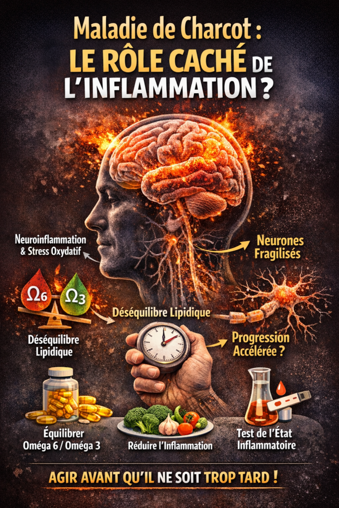 Maladie de Charcot et inflammation cérébrale