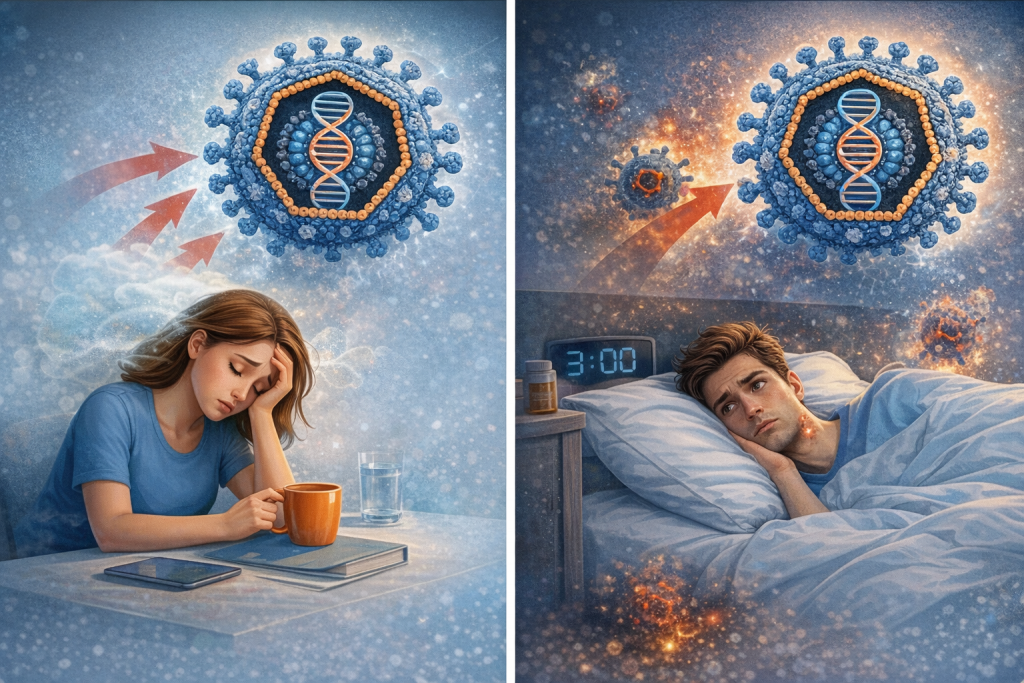 Réactivation du virus Epstein-Barr