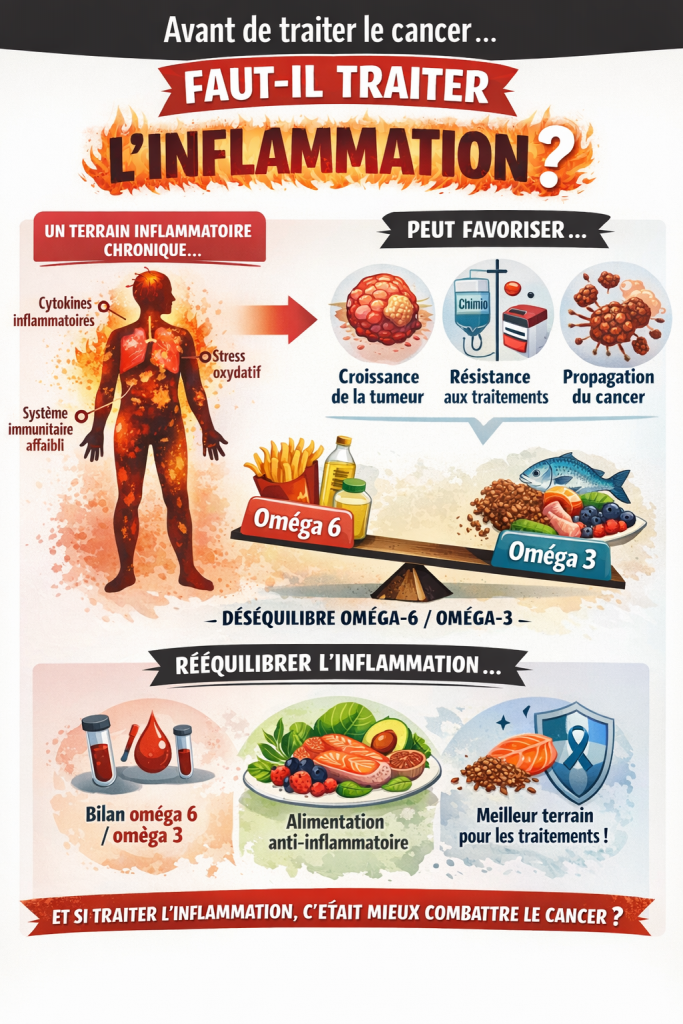 Traiter l'inflammation pour mieux combattre le cancer