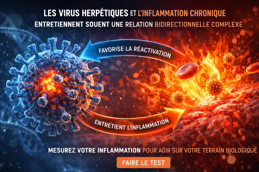 Viruses herpétiques et inflammation chronique